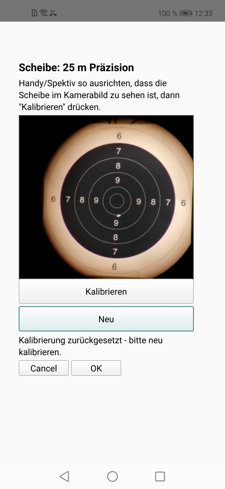 Kalibrierung Präzision